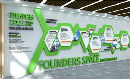 凌云如何用亚克力材料制作公司文化墙？
